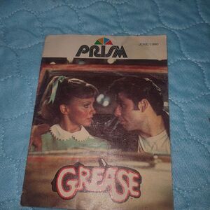 Vintage Prism Movie/Sports Guide Featuring Grease - June 1980